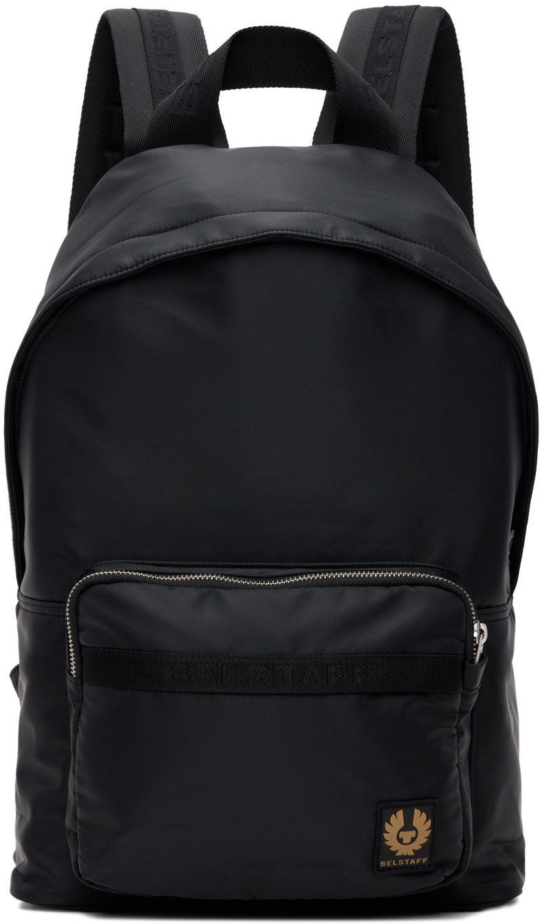 Photo: Belstaff Black Zip Backpack