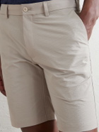 Peter Millar - Matlock Straight-Leg Stretch-Seercucker Shorts - Neutrals