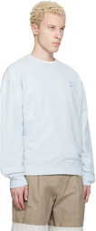 Maison Kitsuné Blue 'Café Kitsuné' Relax Sweatshirt