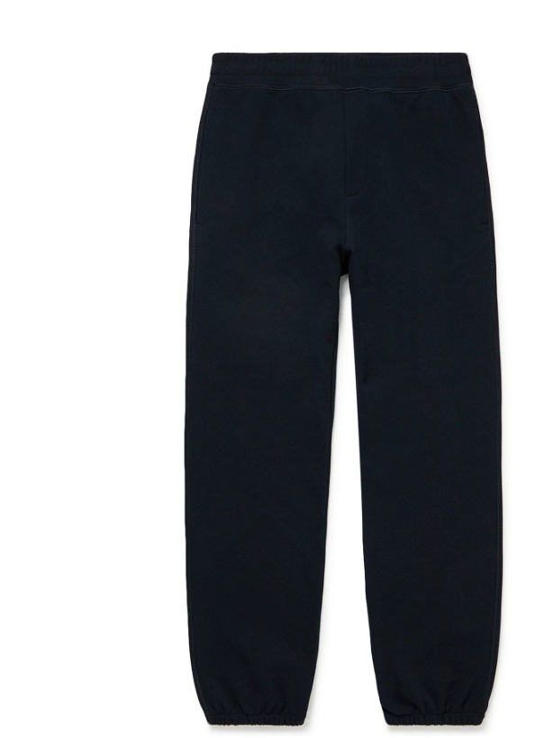 Photo: THE ROW - Olin Loopback Cotton-Jersey Sweatpants - Black