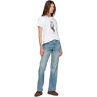 Maison Kitsuné White Weekend Fox Regular T-shirt