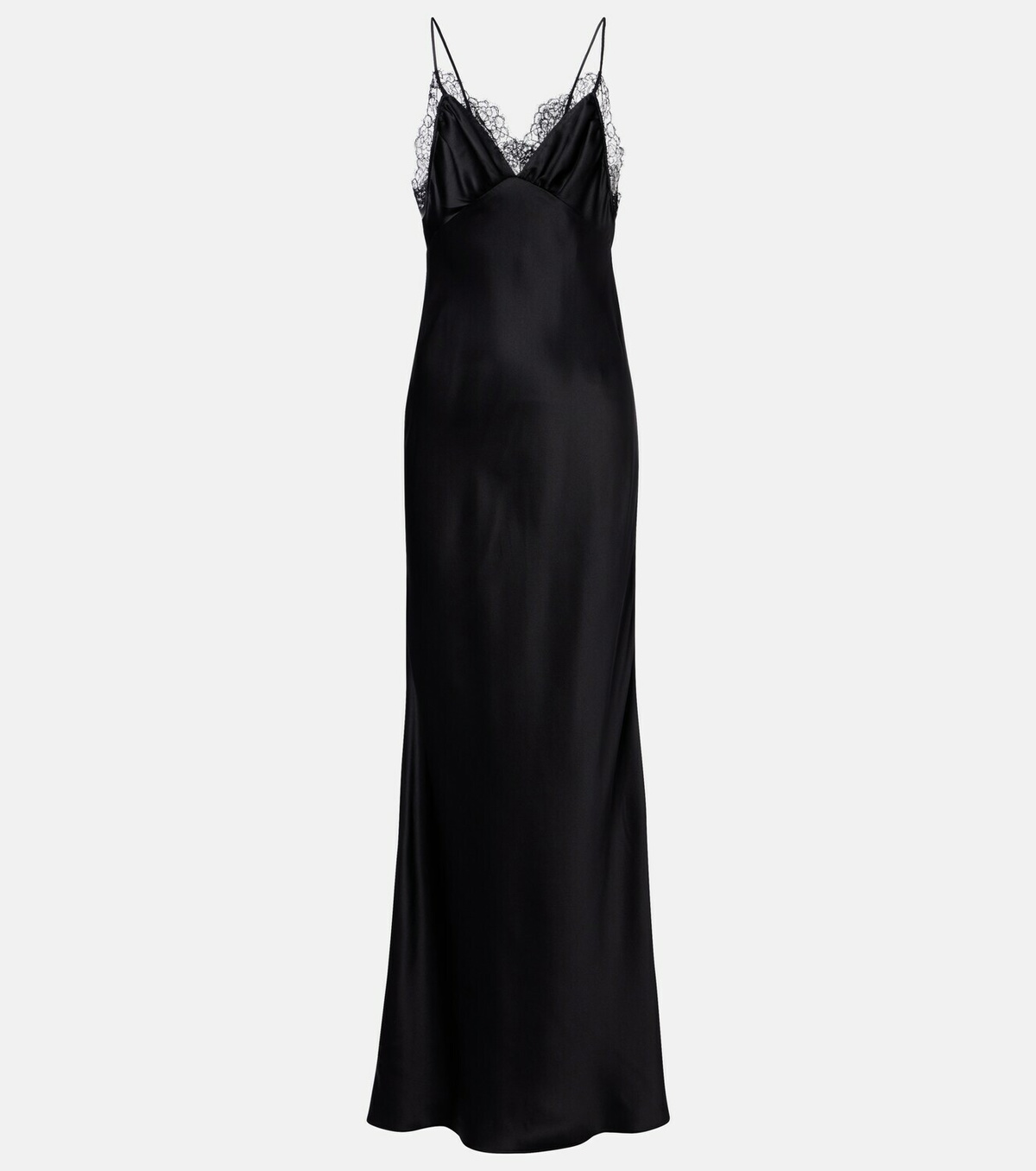 Nili Lotan Sylas silk satin gown