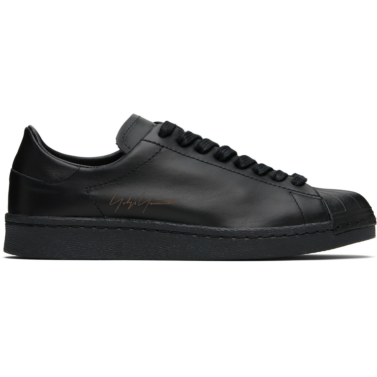 Y-3 Black Superstar Sneakers