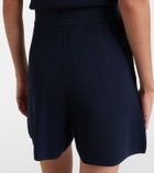Max Mara Knitted crêpe shorts