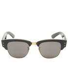 Ray-Ban x A$AP Rocky Mega Clubmaster Sunglasses in Black On Gold/Dark Grey 