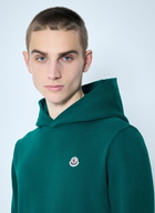 Moncler Logo Patch Hooded Sweatshirt