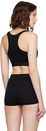 Versace Black 'Versace' 90s Elastic Bra