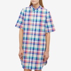 Armor-Lux Women's Madras Check Short Dress in Multi