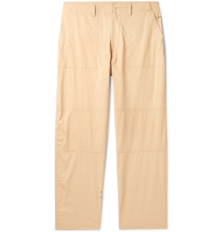 Photo: Pop Trading Company - Cotton-Blend Trousers - Neutrals