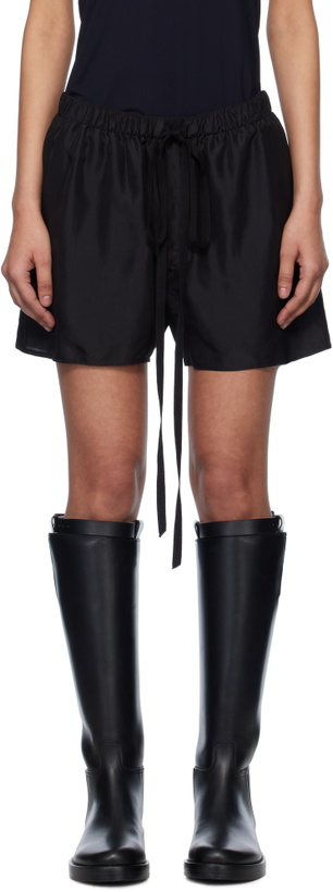 Photo: Ann Demeulemeester Black Gea Boxer Shorts