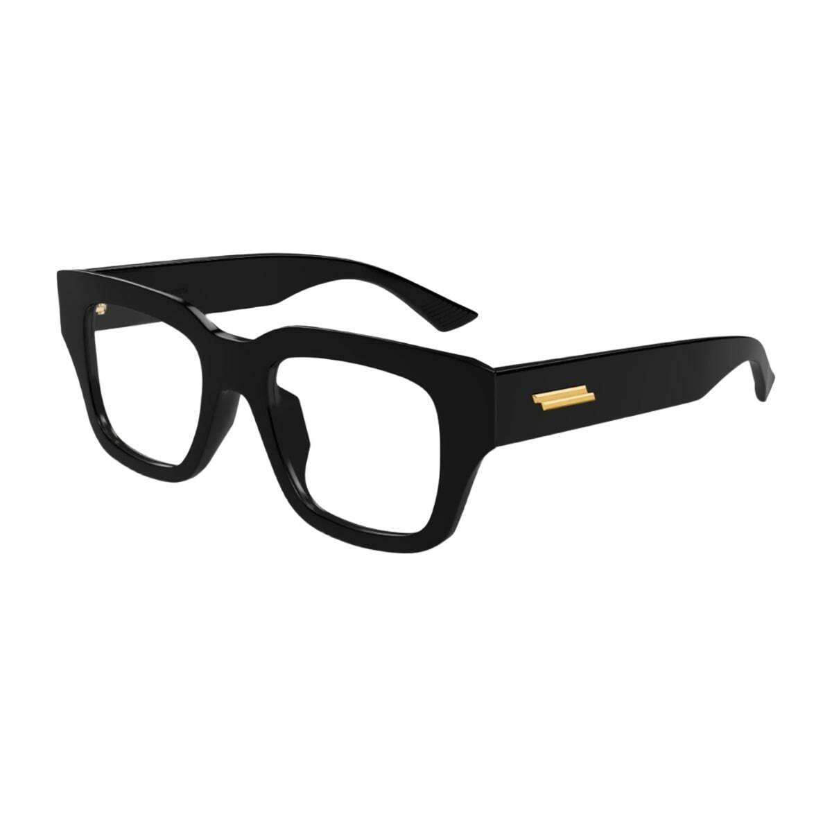 Bottega Veneta Eyewear Bottega Veneta Bv1361o Linea Ribbon 005 Black Glasses
