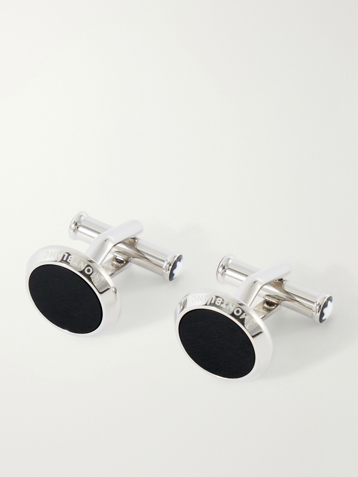 Montblanc - Stainless Steel Onyx Cufflinks - Black