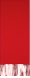 The Row Red Viktor Scarf