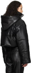 Nanushka Black Aveline Vegan Leather Jacket