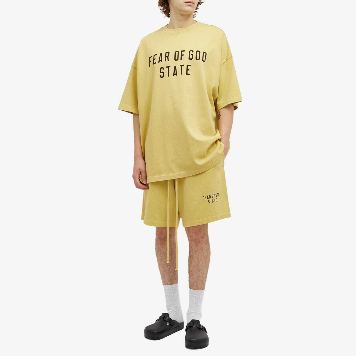 Fear of God ESSENTIALS Men's Heavy Jersey Soccer Short in