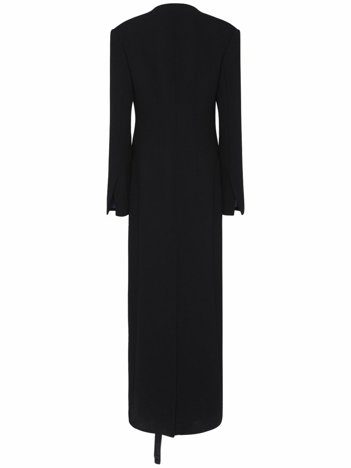NENSI DOJAKA - Wool Cady Self-tie Long Coat Nensi Dojaka