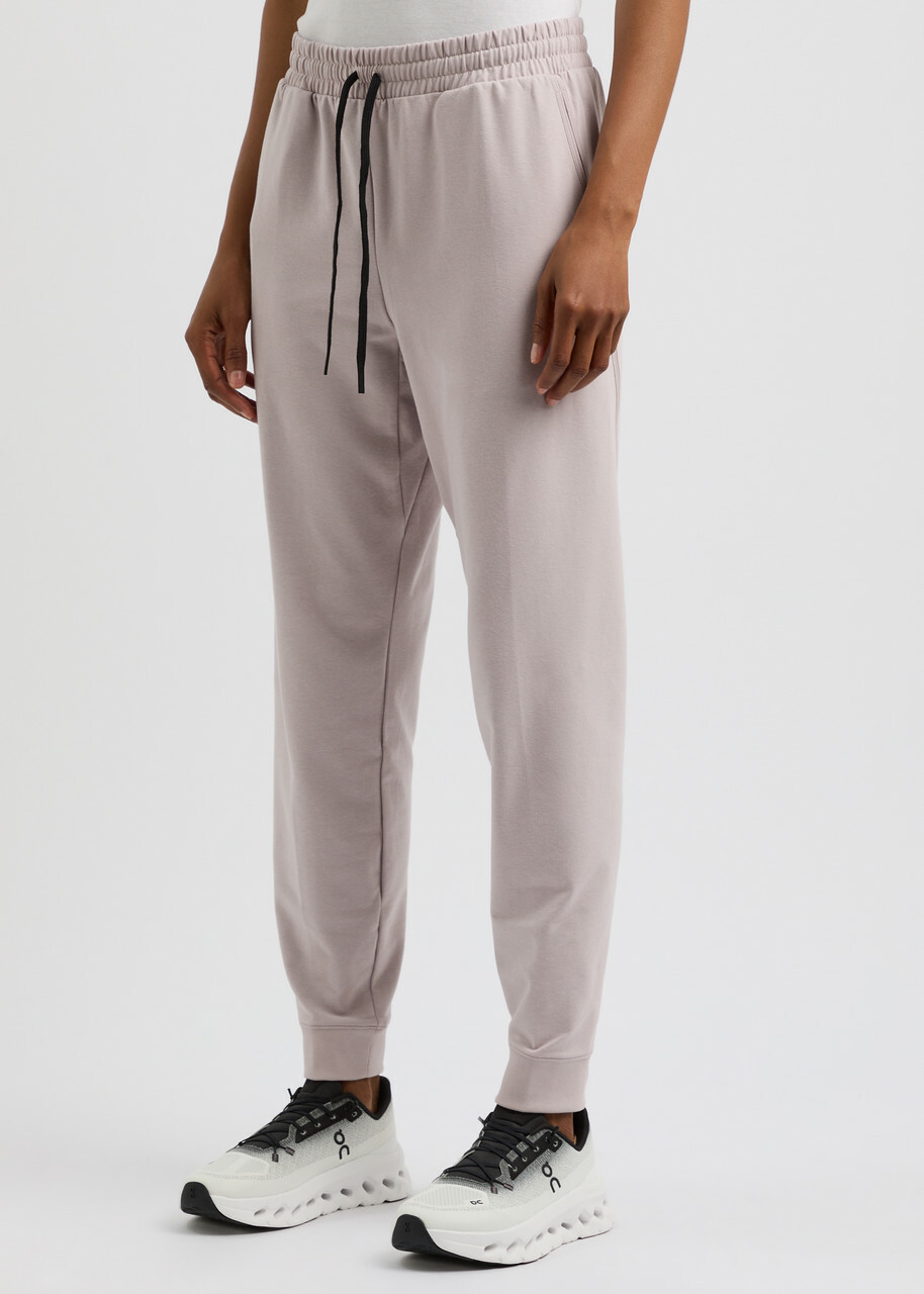 ON Movement Stretch-jersey Sweatpants Pink