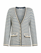 Veronica Beard Womens Jacket Light in Blue