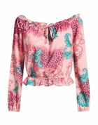 Guess Womens Top in Salmon pink