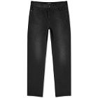 Balenciaga Men's Runway Slim Jeans in Black