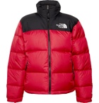 The North Face - 1996 Nuptse Colour-Block Quilted Nylon-Ripstop Down Jacket - Red