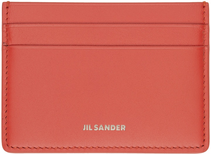 Photo: Jil Sander Orange Credit Card Holder