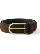 Anderson's - 3cm Suede Belt - Brown