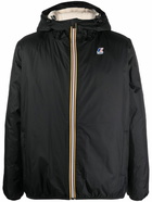 K-WAY - Hooded Windbreaker With Logo