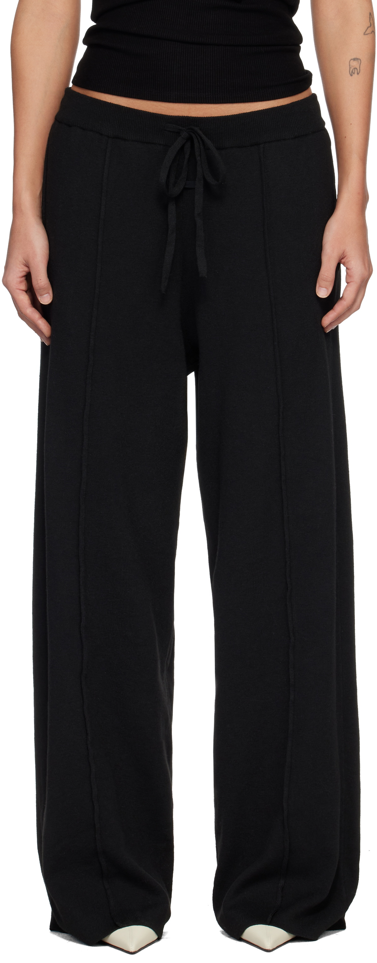 Fear of God ESSENTIALS Black Relaxed Lounge Sweatpants
