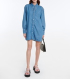Ganni - Denim shirt dress