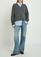 Maison Margiela Exposed-pocket Straight-leg Jeans Denim