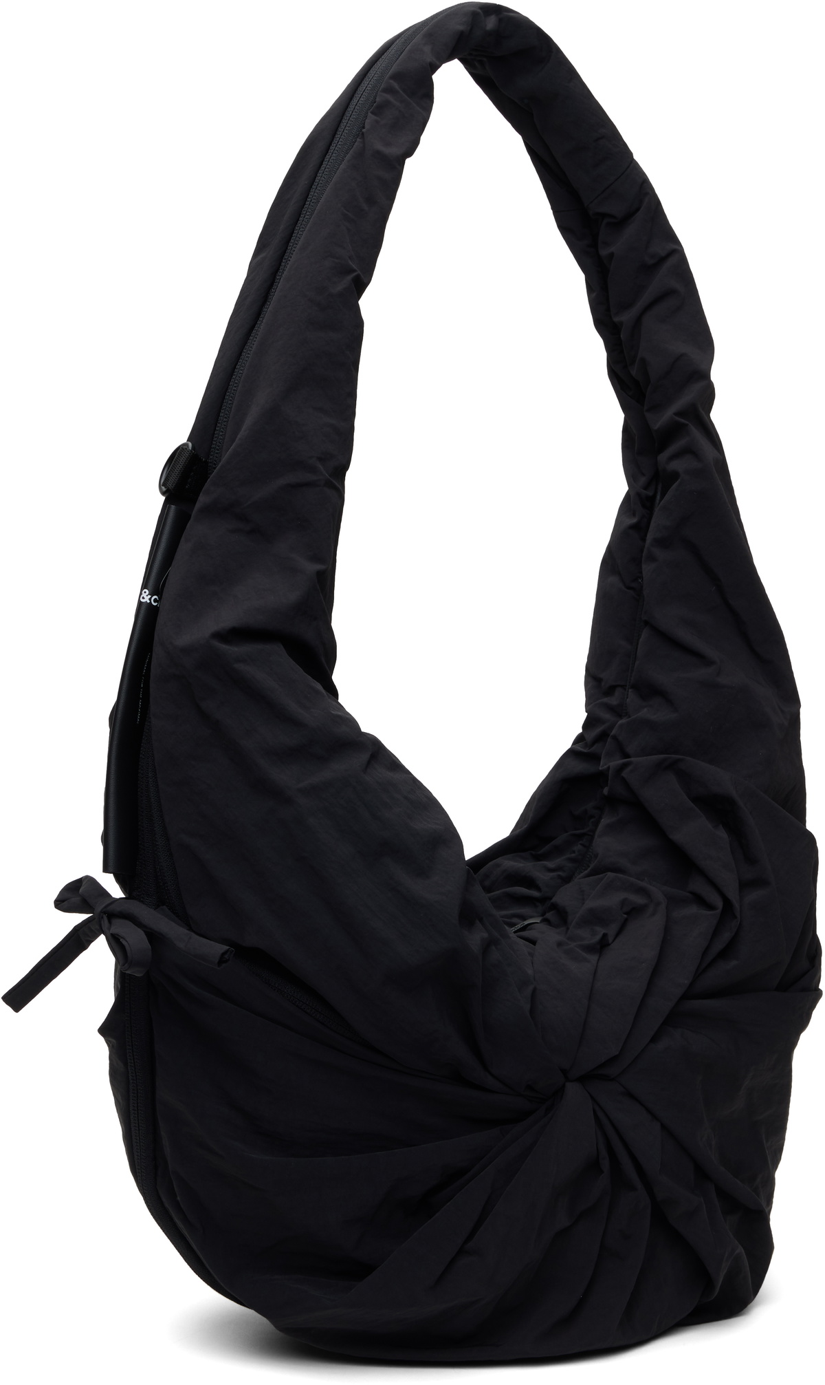 Côte&Ciel Black PO Smooth Convertible Bag Cote & Ciel