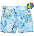 Orlebar Brown - Boys Age 4 - 12 Russell Printed Swim Shorts - Men - Blue