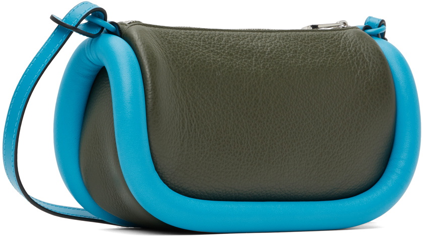 Jw Anderson Bumper 12 Crossbody Bag In Neon Green