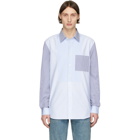 Burberry Blue Striped Chelmsford Shirt