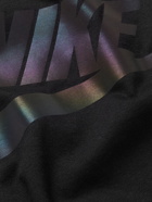 NIKE - Sportswear Festival Futura Logo-Print Cotton-Jersey T-Shirt - Black
