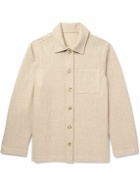 PIACENZA 1733 - Wool, Silk and Linen-Blend Shirt Jacket - Neutrals