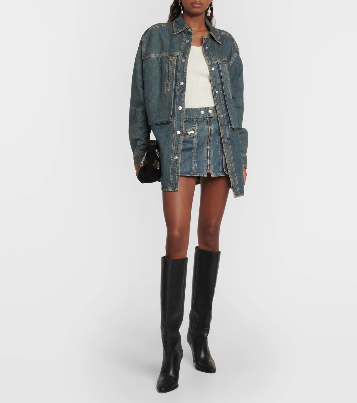 Isabel Marant Pearl denim jacket Isabel Marant