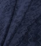 Missoni Chalk set of 2 zigzag cotton terry towels