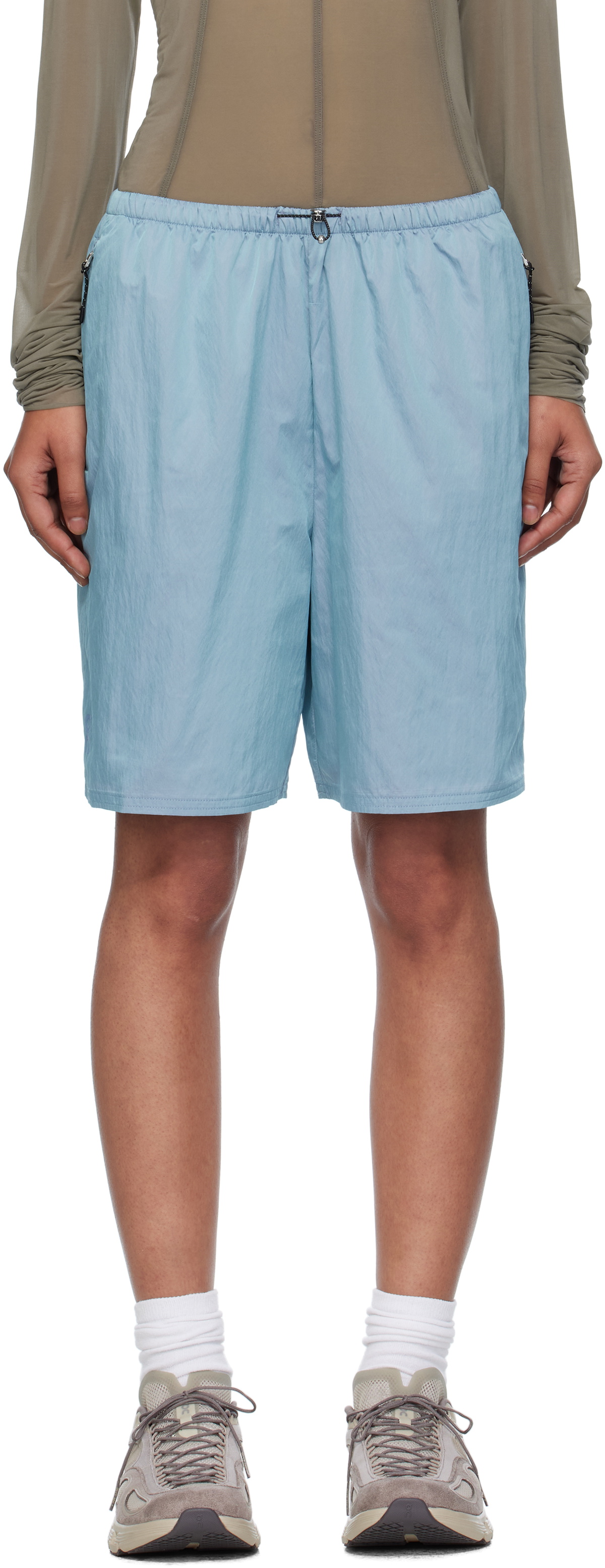 On Blue Zendaya Edition Iridescent Shorts