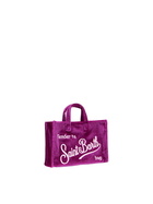 MC2 Saint Barth Fuchsia Velvet Phone Holder Micro Bag