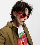 Loewe Anagram oval sunglasses