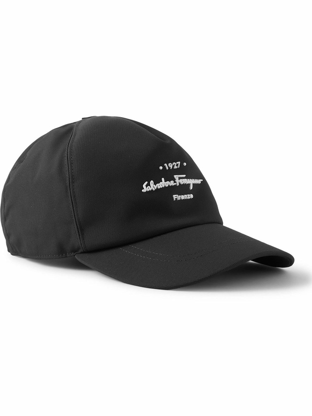 Photo: Salvatore Ferragamo - Logo-Appliquéd ECONYL® Baseball Cap