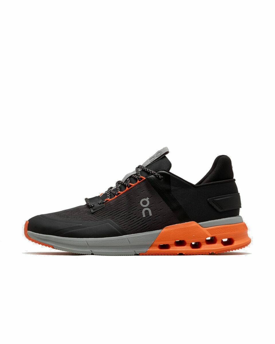 Photo: On Cloudnova Flux Black|Orange - Mens - Lowtop|Performance & Sports