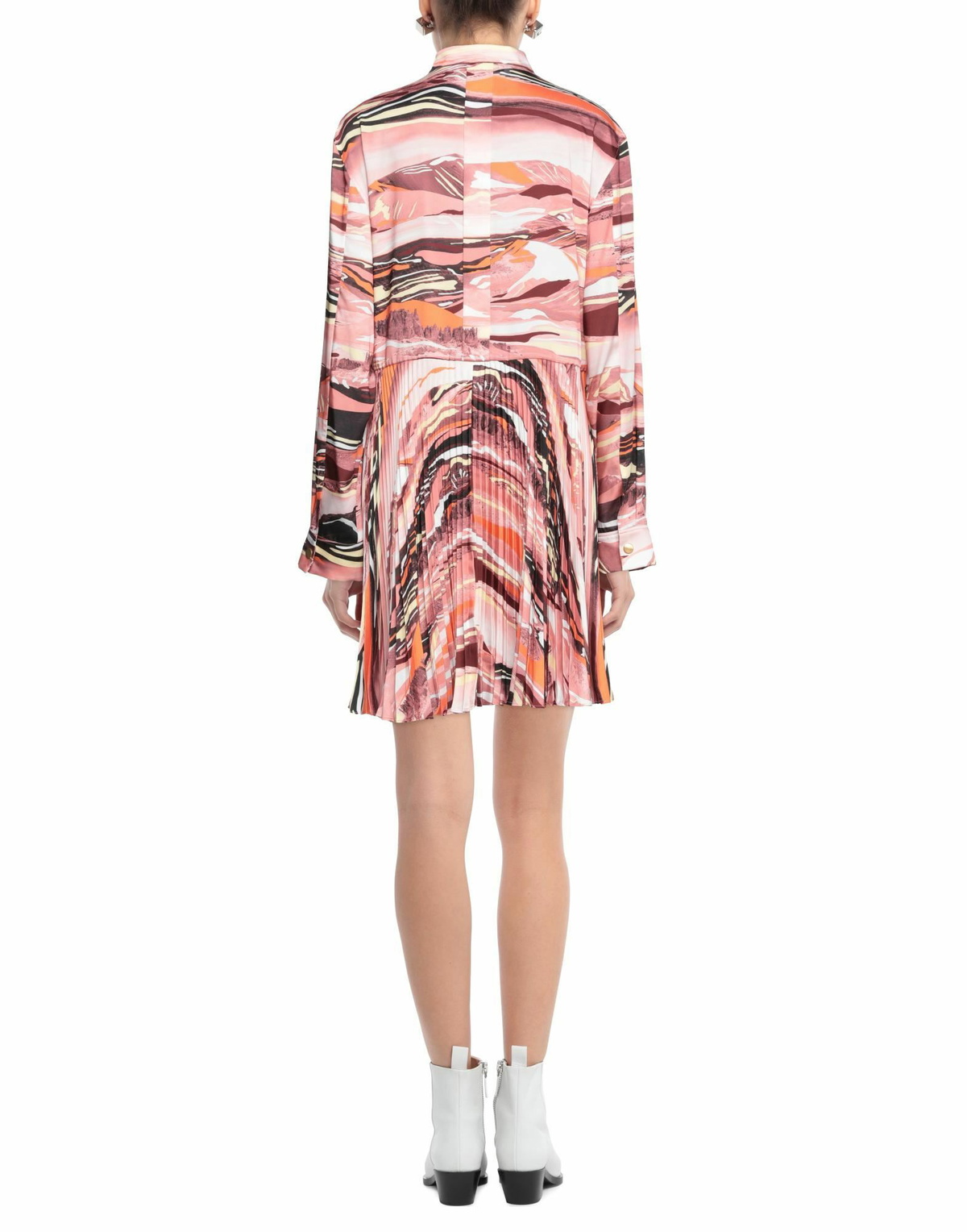 Cedric Charlier Womens Mini dress in Orange