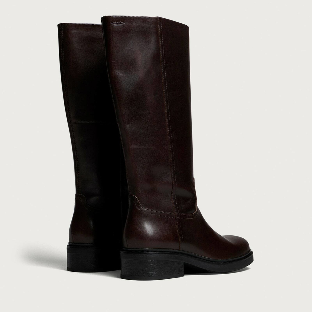 Vagabond Shoemakers Women's Vagabond Karlie Knee High Leather Boot in Chocolate