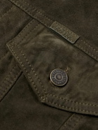 Polo Ralph Lauren - Icon Slim-Fit Suede Trucker Jacket - Green