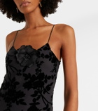 Rodarte Devoré floral velvet gown
