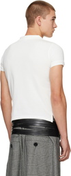 VAQUERA Off-White Bullet Bra Polo