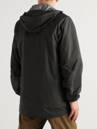 And Wander - Nylon Hooded Jacket - Black